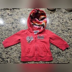 OshKosh B'gosh Coral Kids Hoodie